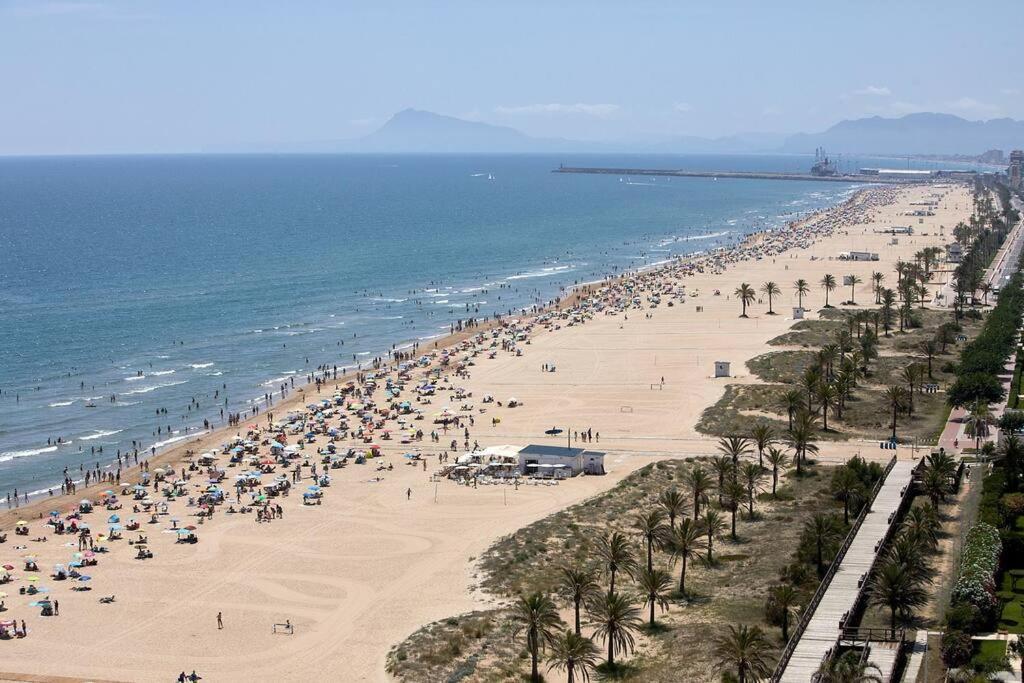 Cozy Apartment, Very Fresh At Playa De Gandia Экстерьер фото